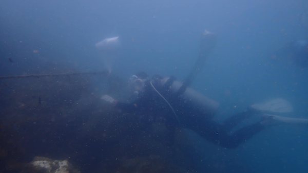 Super Dive Thailand underwater cleanup photo showing ocean protection work